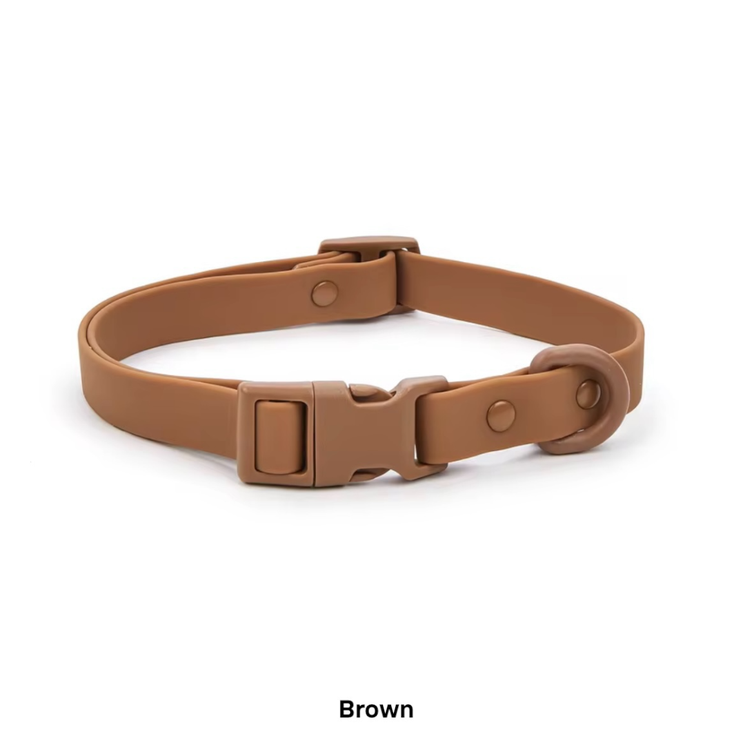 Waterproof Adjustable PVC Dog Collar