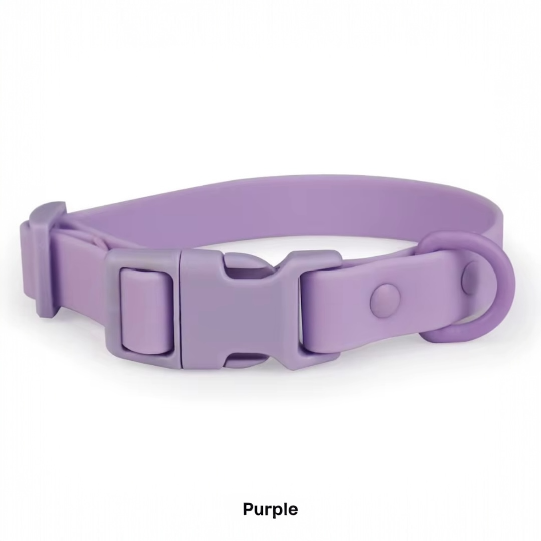 Waterproof Adjustable PVC Dog Collar