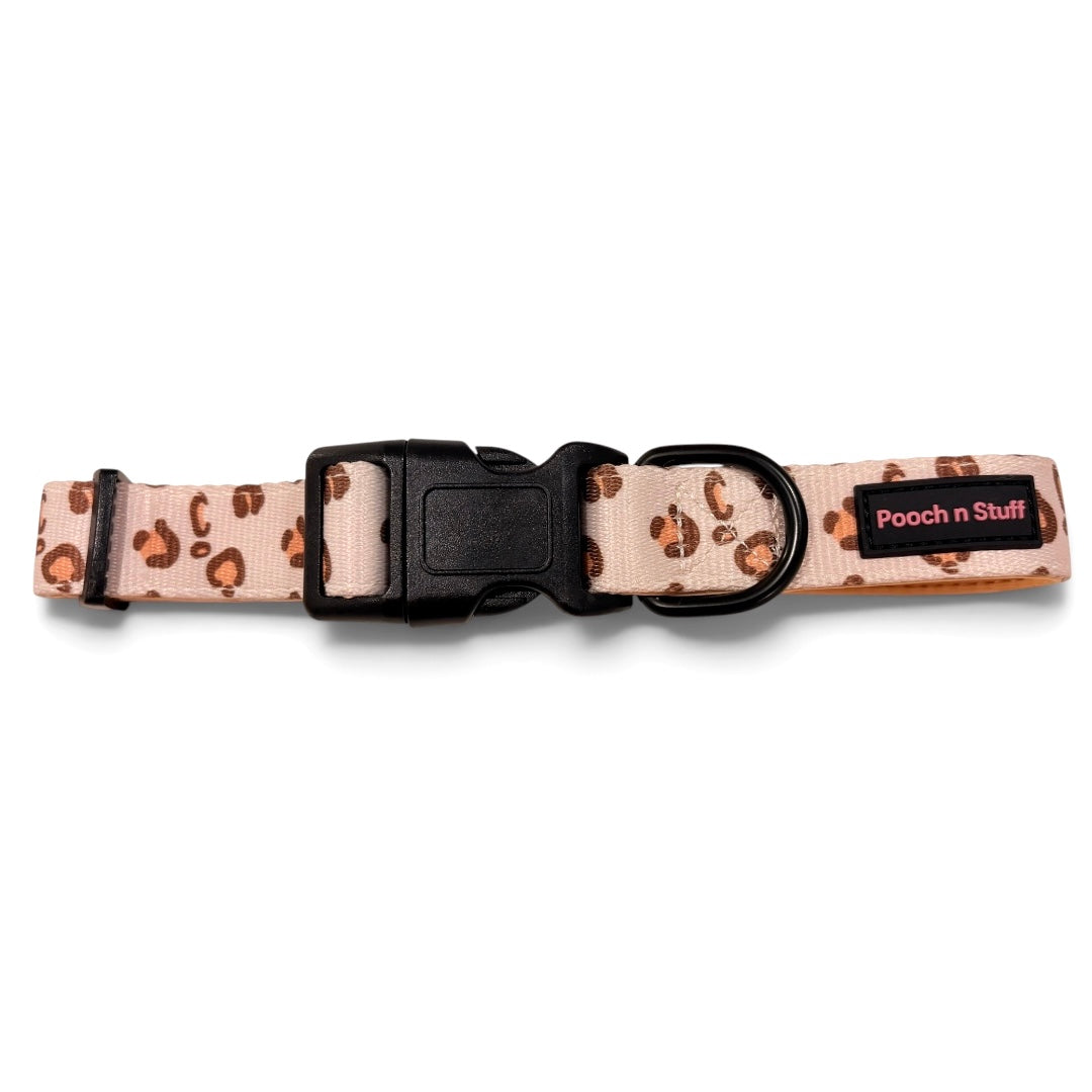 Neutral Pattern Dog Collar