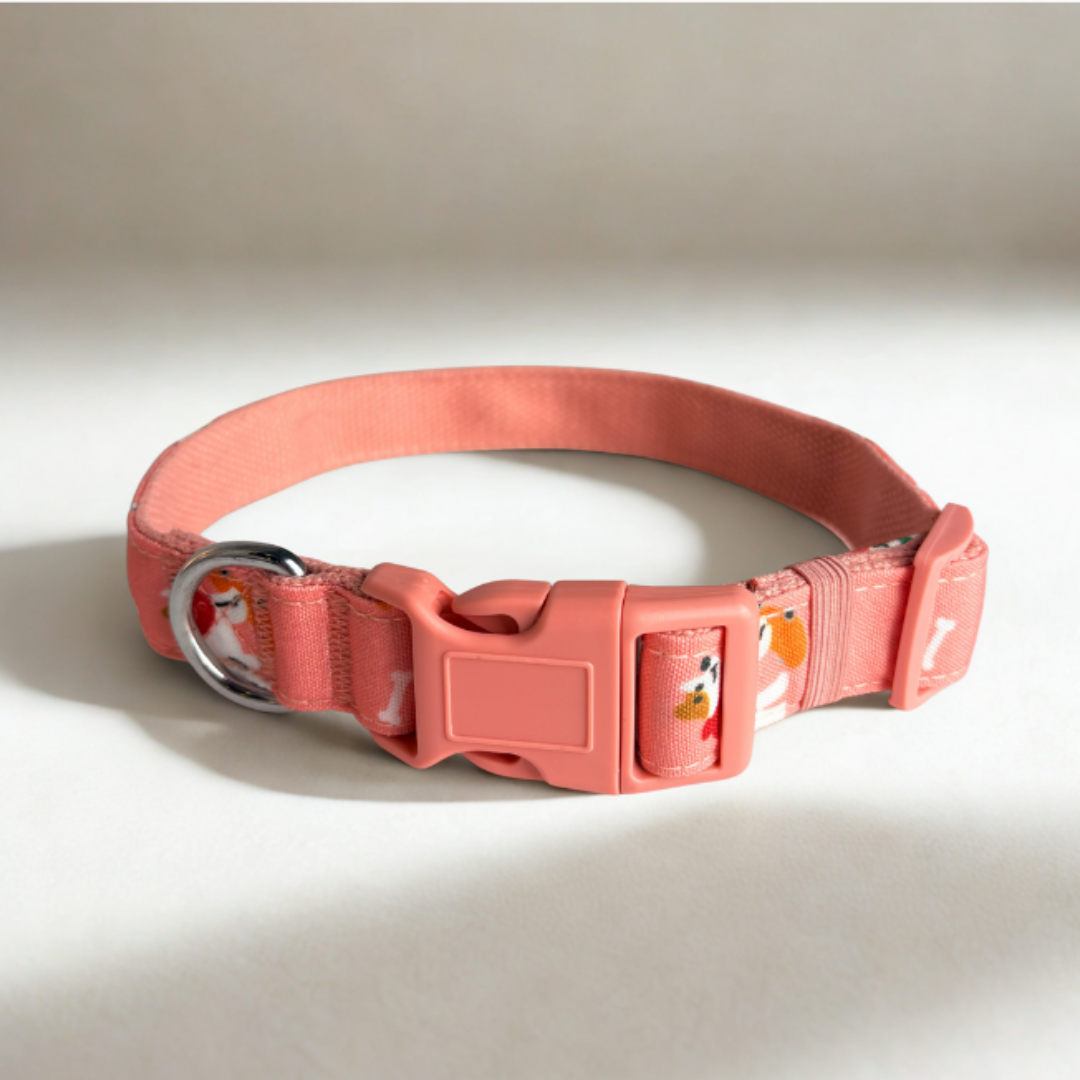 Dog Print Collar – Lightweight, Durable, Nylon
