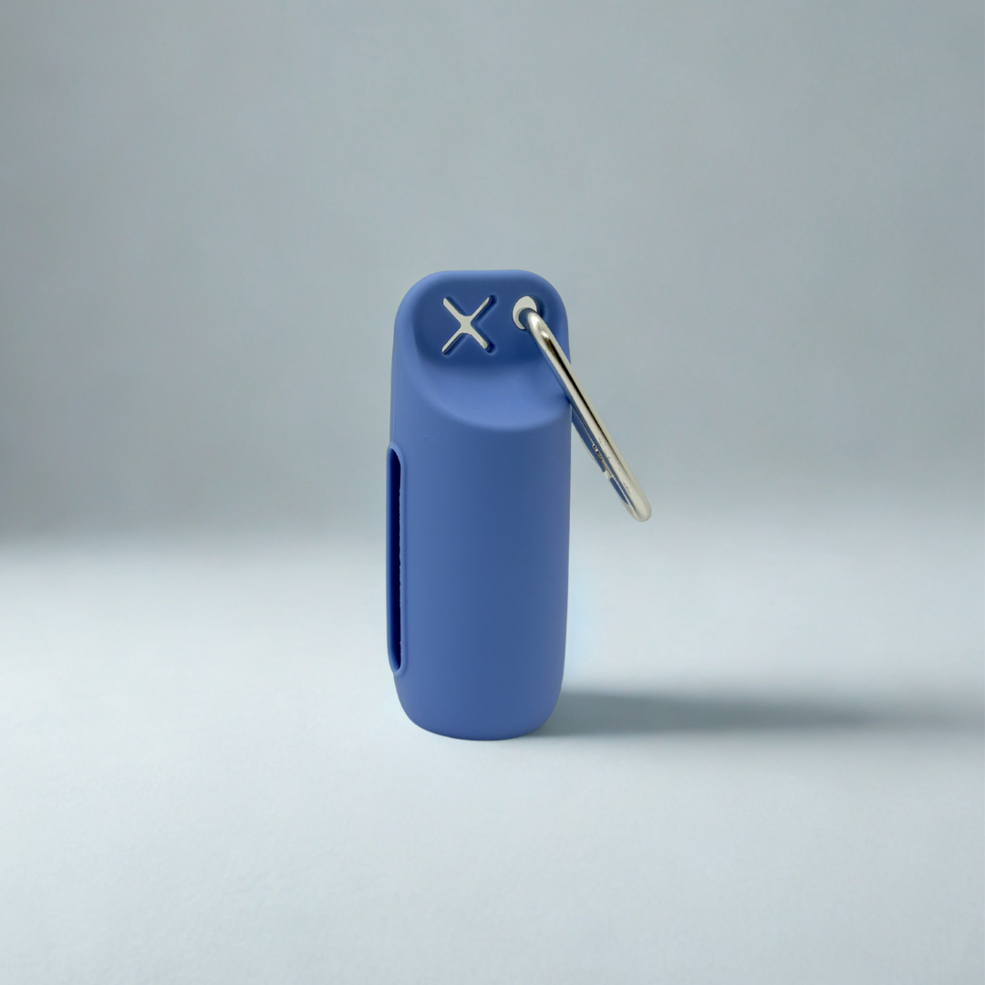 Silicone 2-in-1 Dog Poo Bag Dispenser & Used Bag Holder