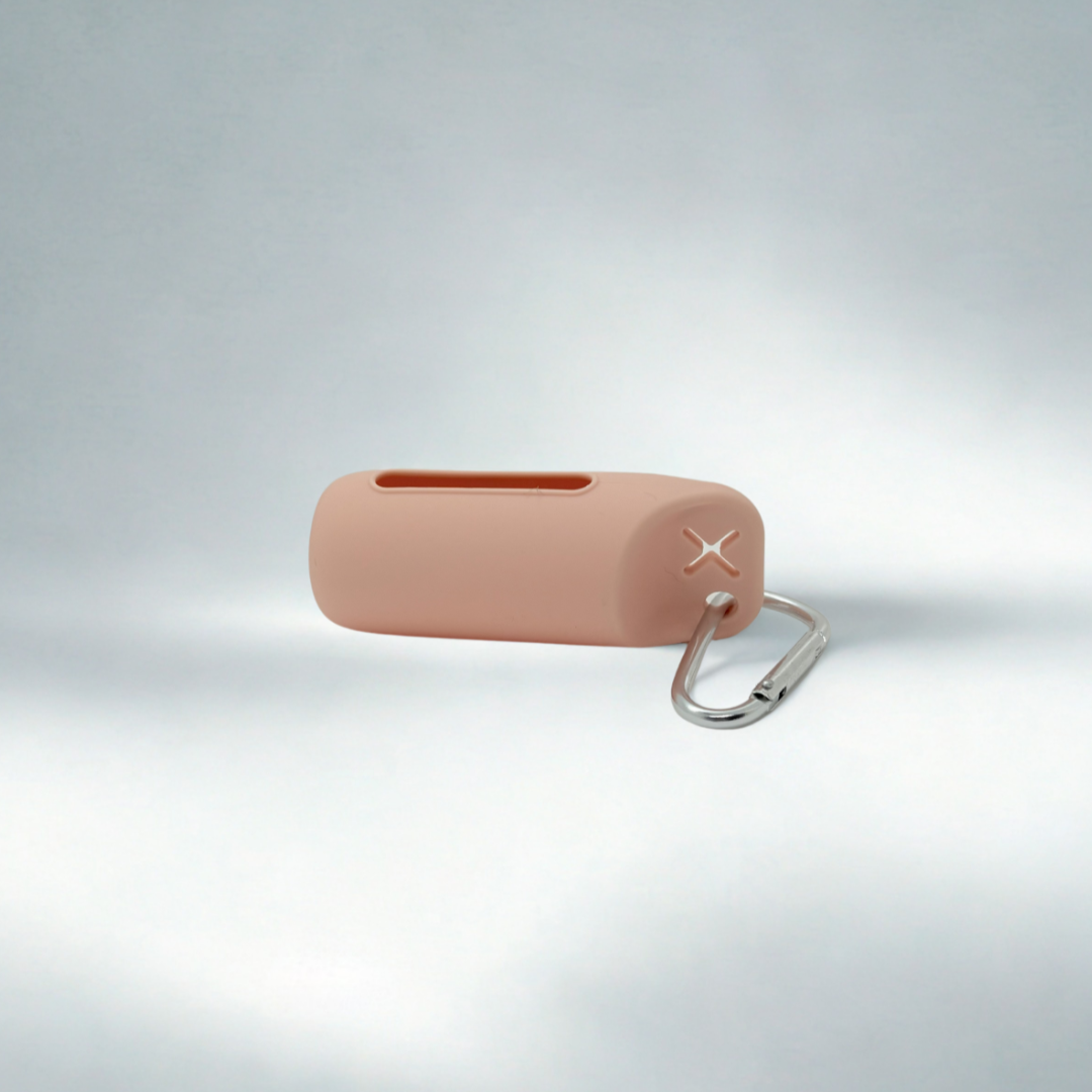 Silicone 2-in-1 Dog Poo Bag Dispenser & Used Bag Holder