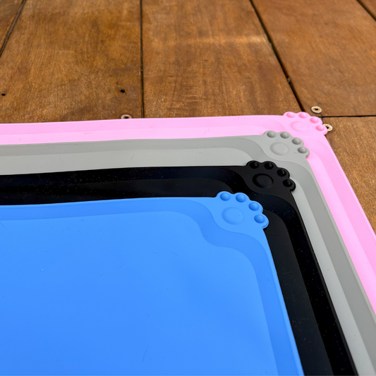 Non-Slip Silicone Dog Food Mat – Waterproof & Easy to Clean
